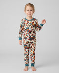 Country Chickens Bamboo Two Piece Long Sleeve Pajama Set