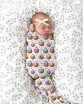 Cute Glitter Dumpling swaddle blanket