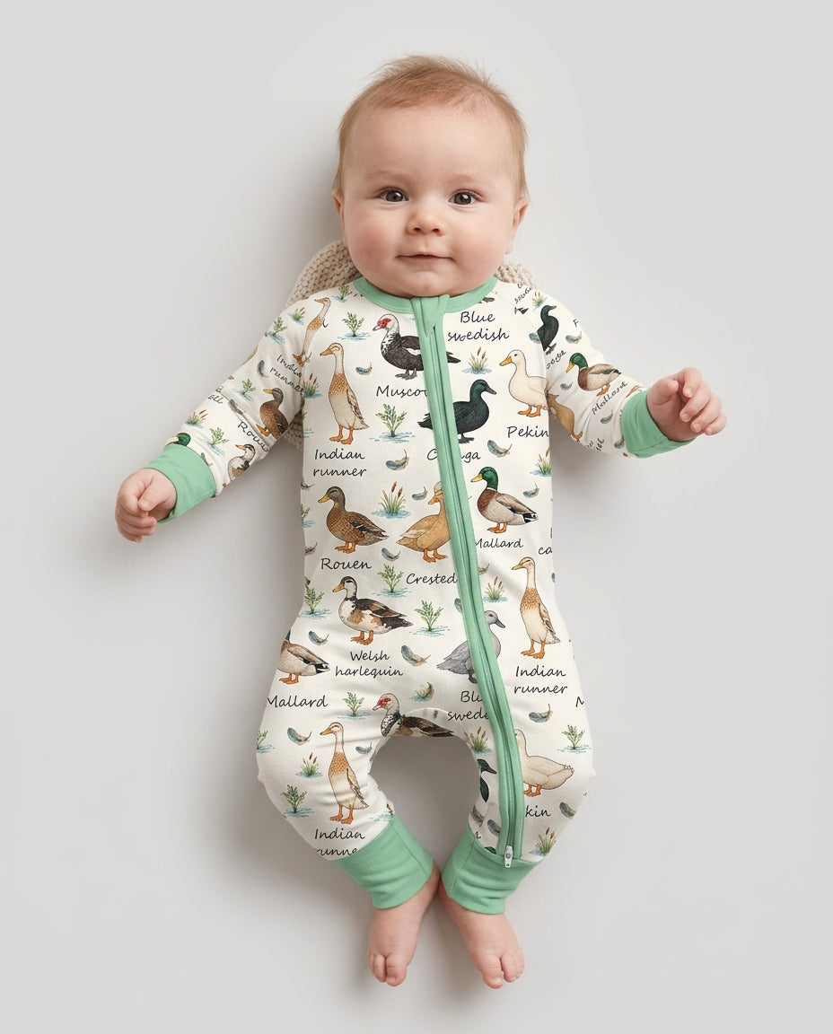 Farm Duck Species Bamboo Convertible Zippy