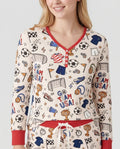 Vorlage Bambus Damen Pyjama Set
