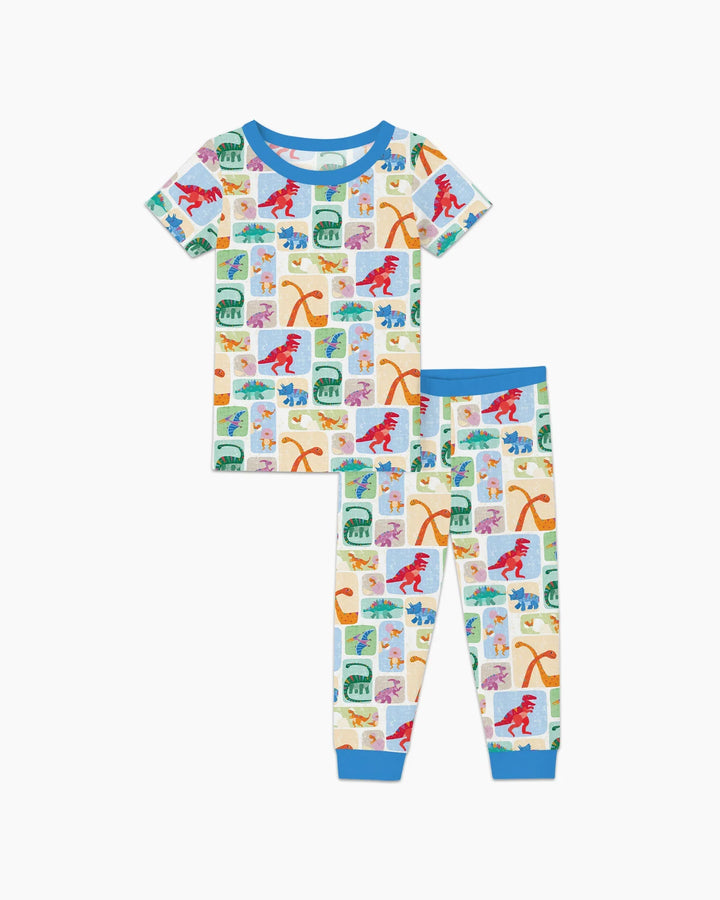 Zweiteiliges, kurzärmliges Pyjama-Set mit Marienkäfern