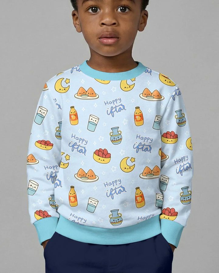 Iftar-Party Crewneck-Sweatshirt aus Bambus