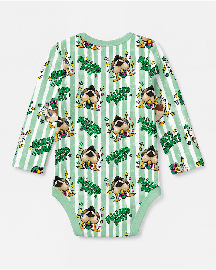 Guess What Mallard Butt Bamboo Bodysuit