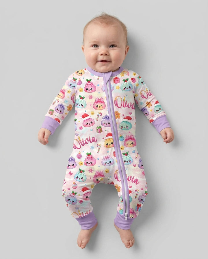Christmas Dumpling Bamboo Convertible Zippy