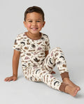 Zweiteiliges, kurzärmliges Pyjama-Set mit Marienkäfern
