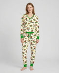 Vorlage Bambus Damen Pyjama Set