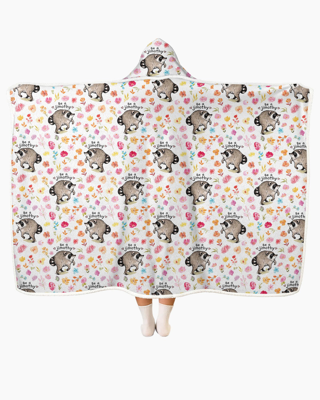 Be A Jimothy Family Matching Bamboo Wearable Hooded Blanket