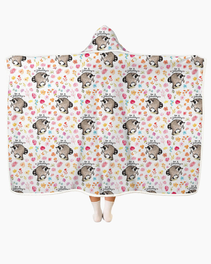 Be A Jimothy Family Matching Bamboo Wearable Hooded Blanket