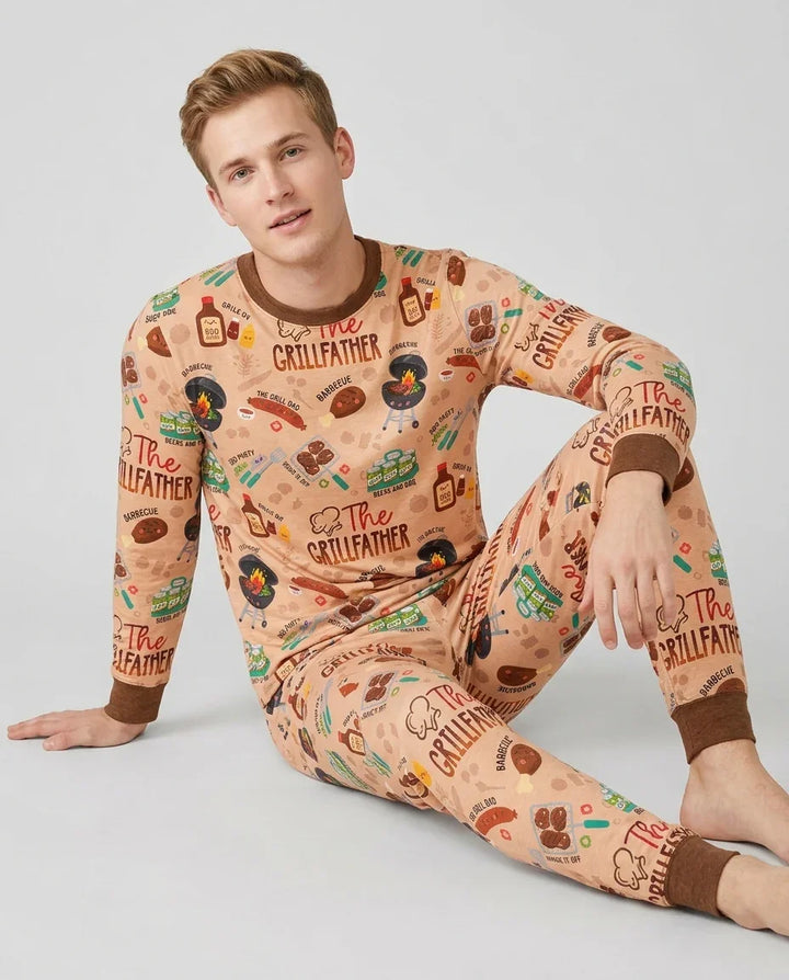 Vorlage Herren-Pyjama-Set