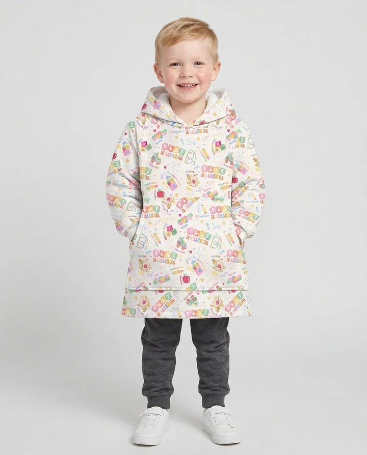 Play and Learn Bamboo Blanket Hoodie