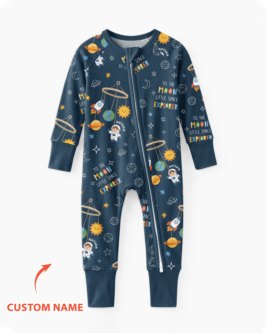 Little Astronaut Big Dream Bamboo Convertible Zippy
