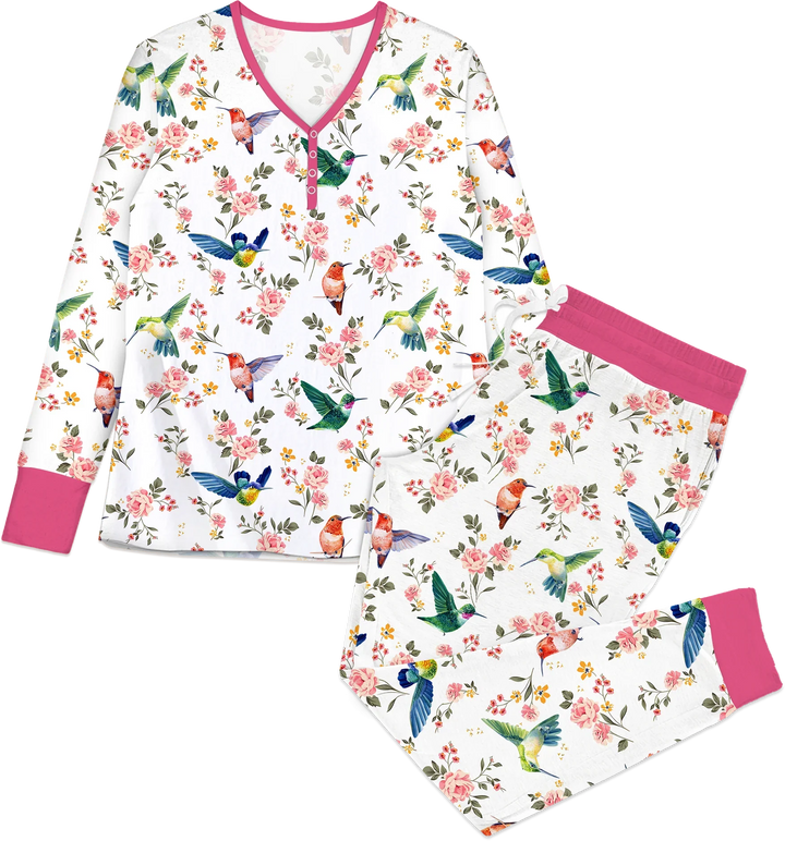 Little Wings Bambus-Pyjama-Set für Damen
