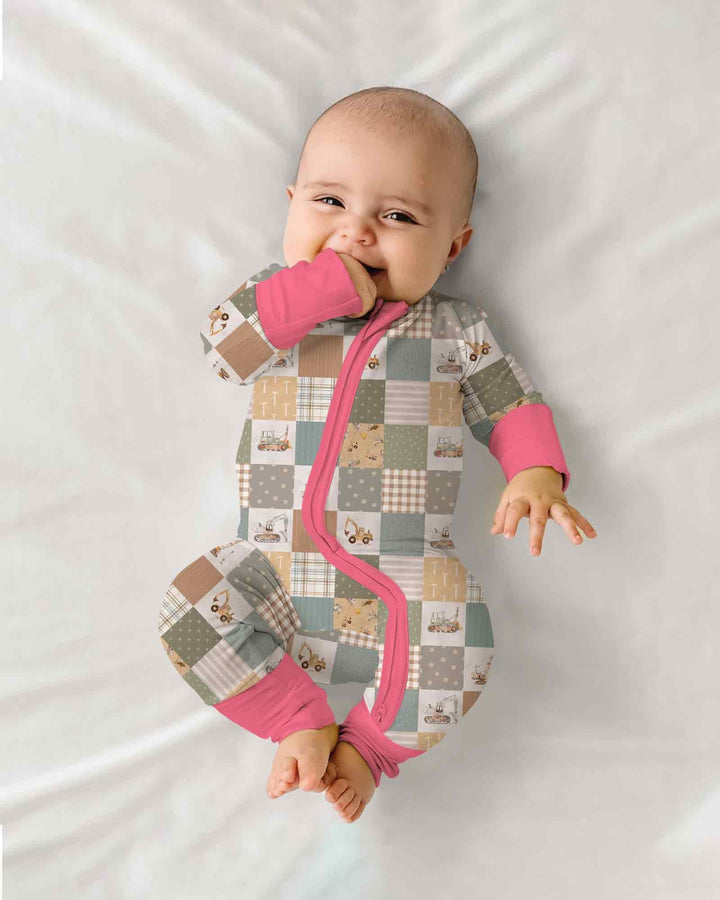 Gerippte Babykleidung mit individuellem Foto - Weich &amp; Skizzenhaft