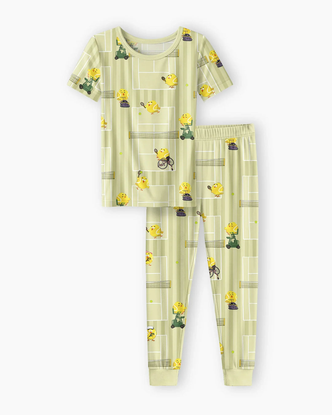 Zweiteiliges, kurzärmliges Pyjama-Set mit Marienkäfern