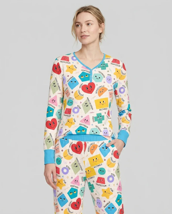 Vorlage Bambus Damen Pyjama Set