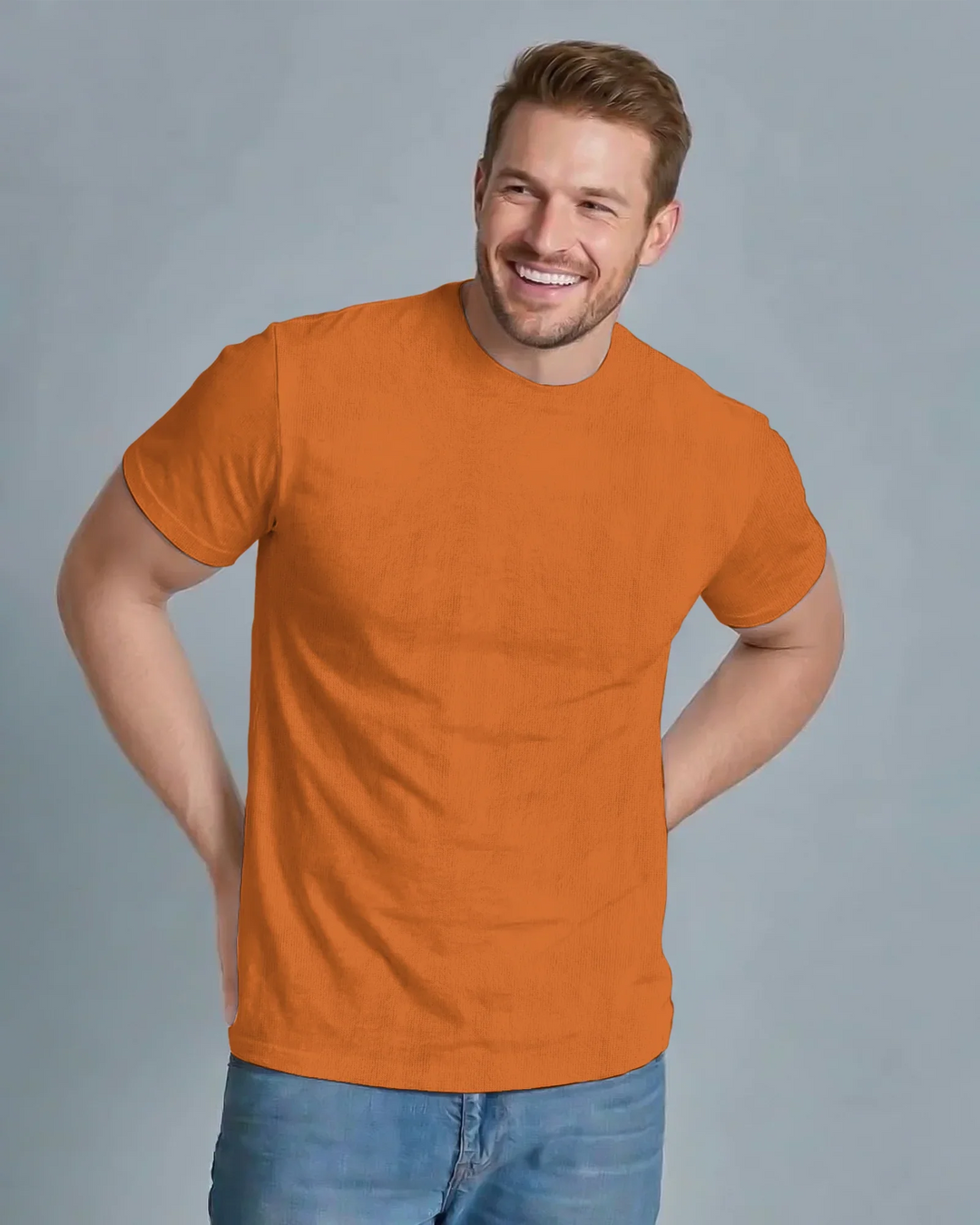 Solid color Bamboo Men T-Shirt