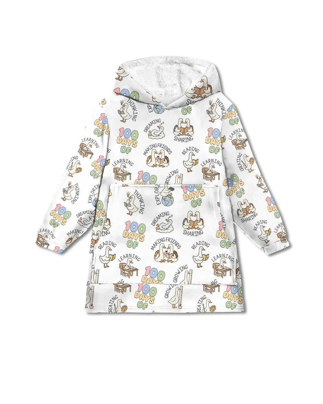 100 Days Of... Tragbarer Bambus-Deckenhoodie