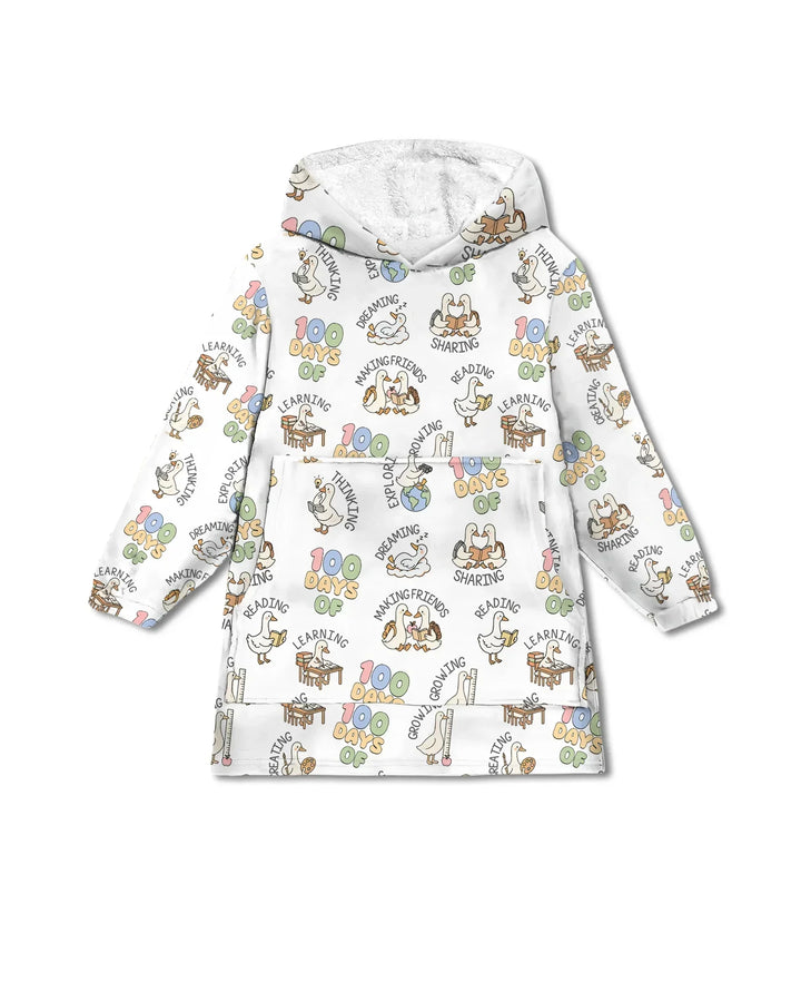 100 Days Of... Tragbarer Bambus-Deckenhoodie