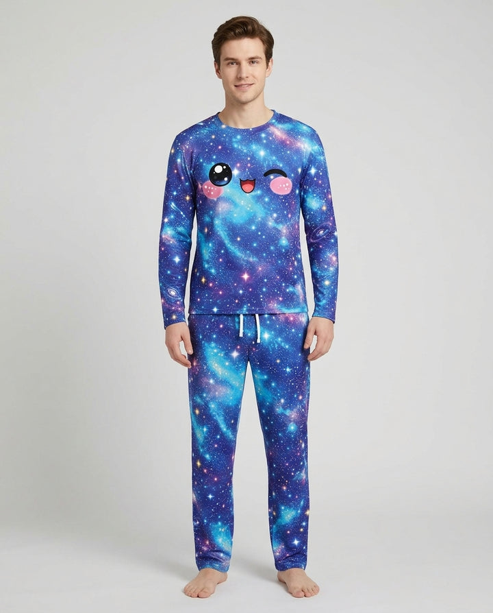 Matching Squishy Dumplings Costume Bamboo Men's Pajama Set