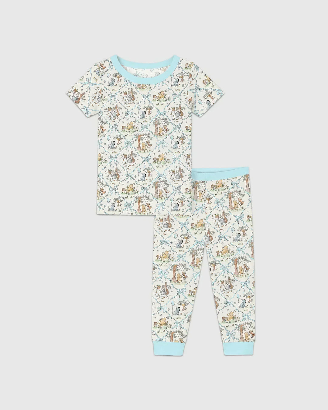 Zweiteiliges, kurzärmliges Pyjama-Set mit Marienkäfern