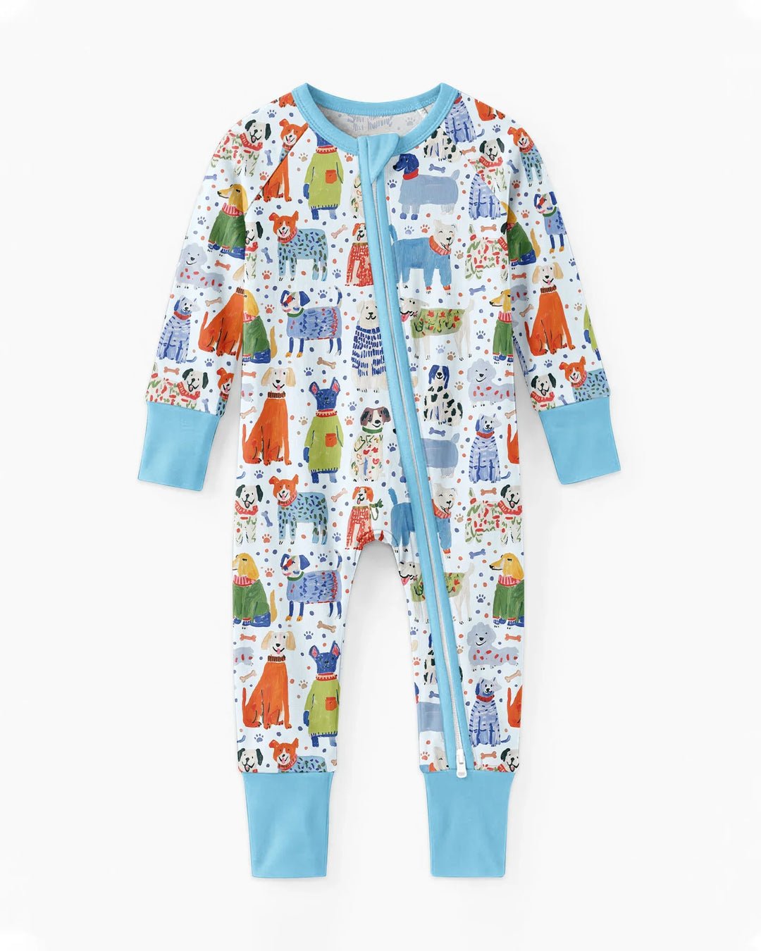 Whimsical Puppy Bamboo Convertible Zippy