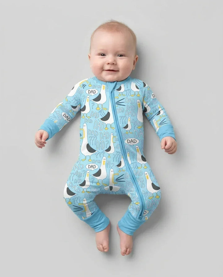 Gerippte Babykleidung mit individuellem Foto - Weich &amp; Skizzenhaft