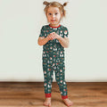Zweiteiliges, kurzärmliges Pyjama-Set mit Marienkäfern