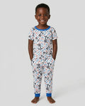 Zweiteiliges, kurzärmliges Pyjama-Set mit Marienkäfern