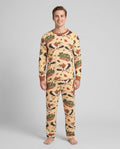 Little Turkey On The Way Family Matching Bamboo Men's Pajama Set