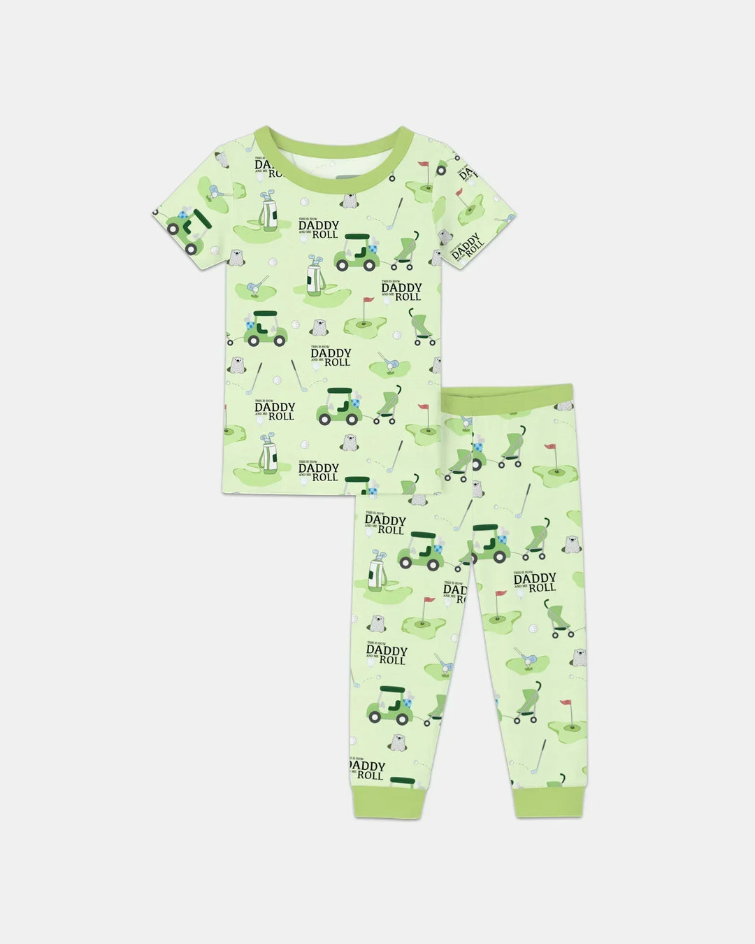 Zweiteiliges, kurzärmliges Pyjama-Set mit Marienkäfern