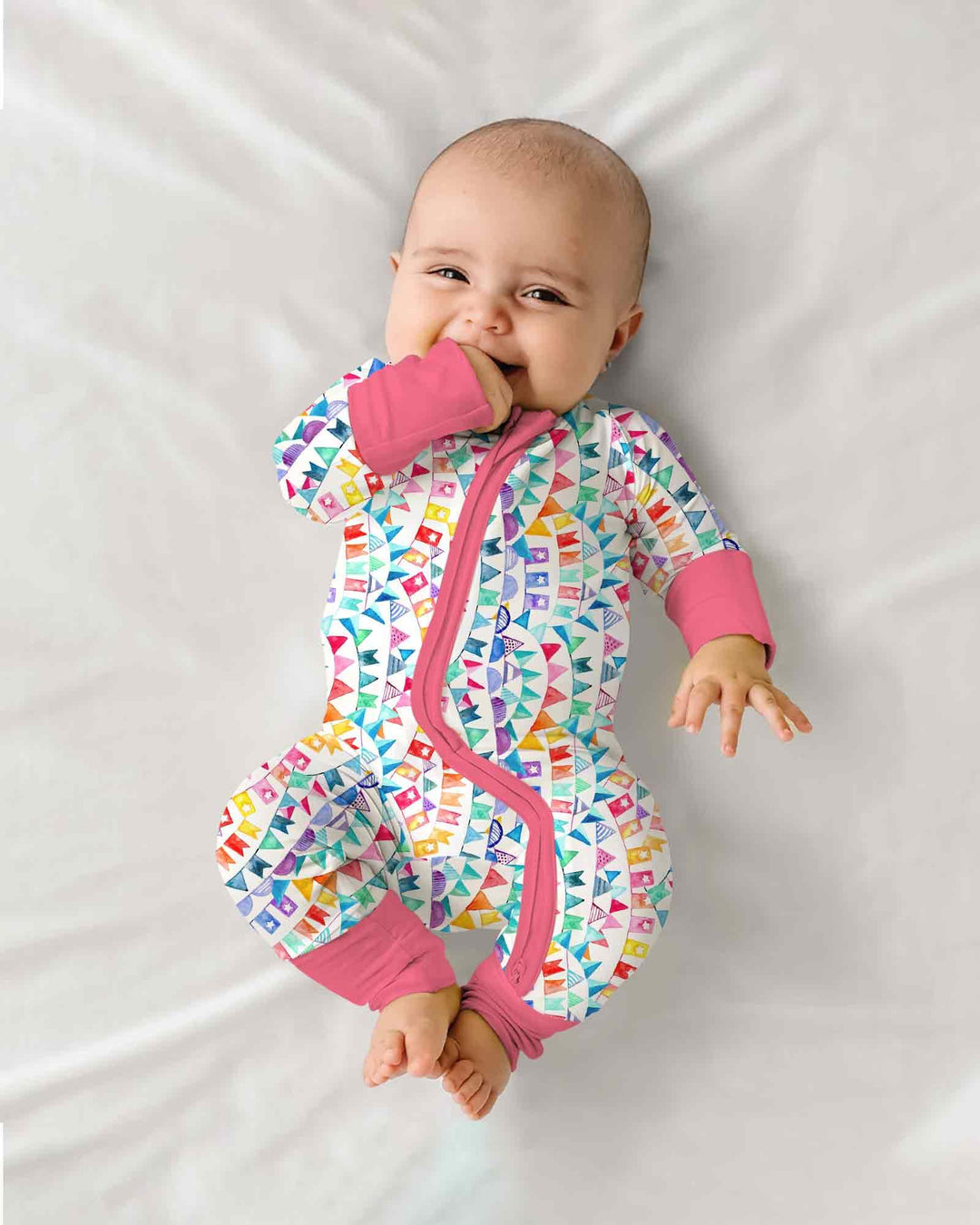 Gerippte Babykleidung mit individuellem Foto - Weich &amp; Skizzenhaft
