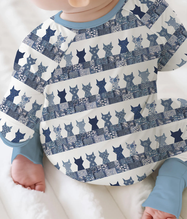 Gerippte Babykleidung mit individuellem Foto - Weich &amp; Skizzenhaft