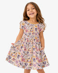 Spooky Portraits Bamboo Twirl Dress