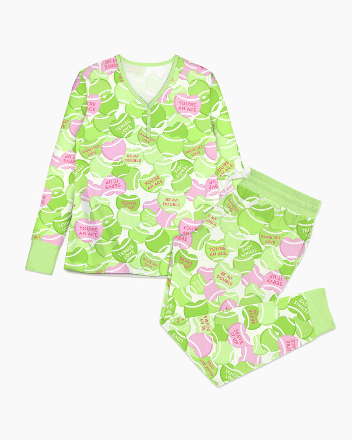 Vorlage Bambus Damen Pyjama Set