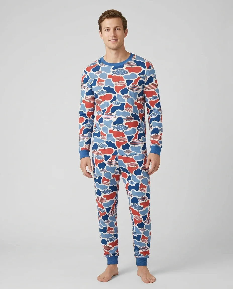 Vorlage Herren-Pyjama-Set