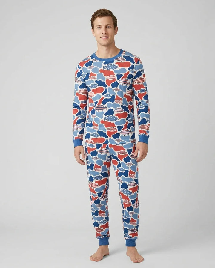 Vorlage Herren-Pyjama-Set