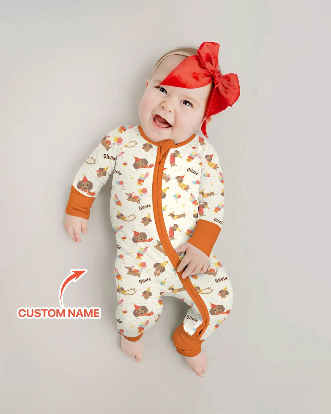 Gerippte Babykleidung mit individuellem Foto - Weich &amp; Skizzenhaft