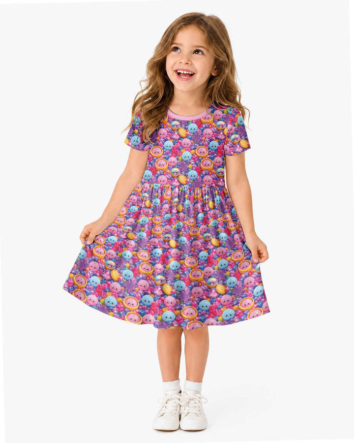 Vorlage Bambus Twirl Kleid