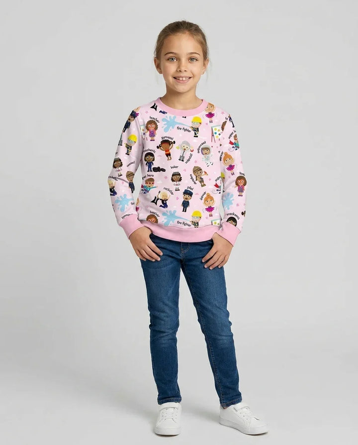 Sweatshirt mit Rundhalsausschnitt aus Bambusfaser