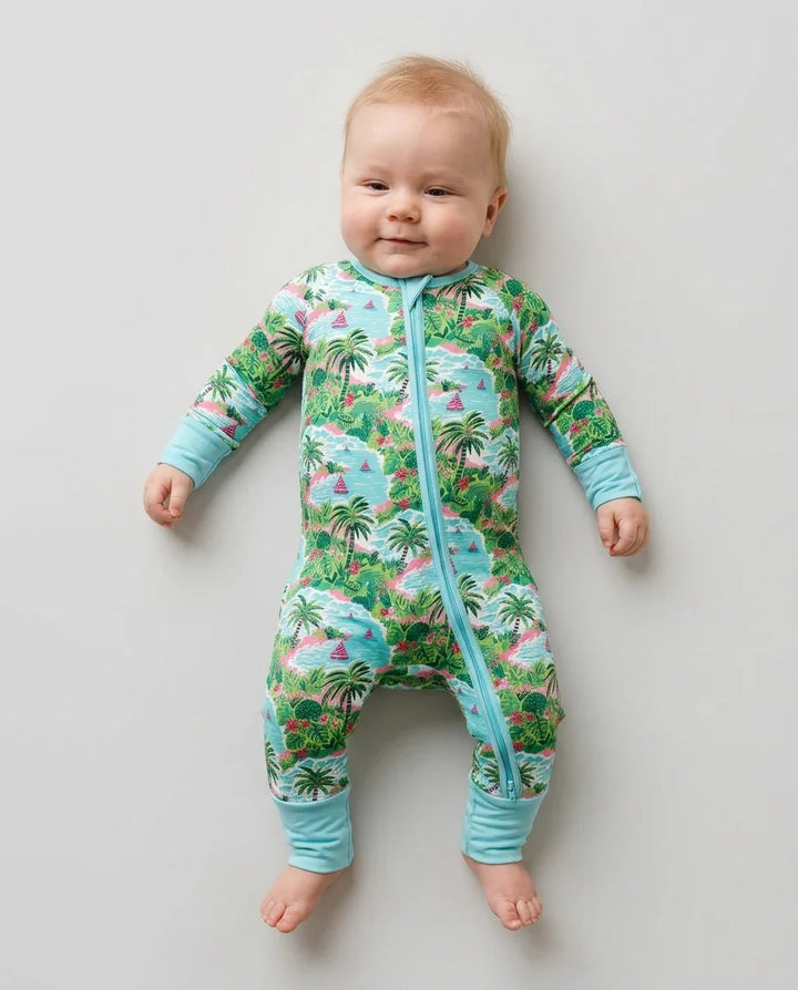 Gerippte Babykleidung mit individuellem Foto - Weich &amp; Skizzenhaft