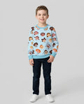 Sweatshirt mit Rundhalsausschnitt aus Bambusfaser