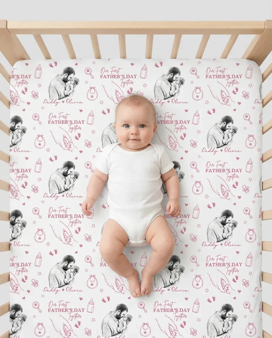 Vorlage: Maßgeschneidertes Spannbettlaken für Babybett (Bambus)