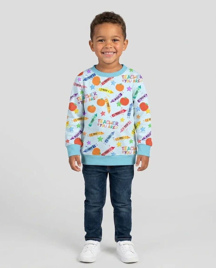 Sweatshirt mit Rundhalsausschnitt aus Bambusfaser