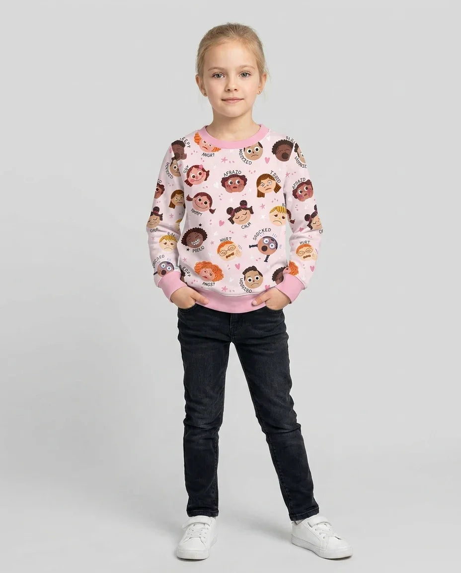 Sweatshirt mit Rundhalsausschnitt aus Bambusfaser