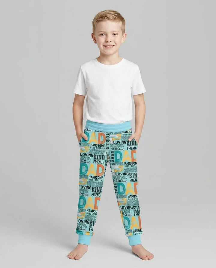 Papa Wortcollage Bambus-Jogger