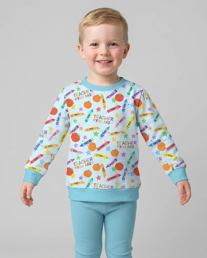 Sweatshirt mit Rundhalsausschnitt aus Bambusfaser