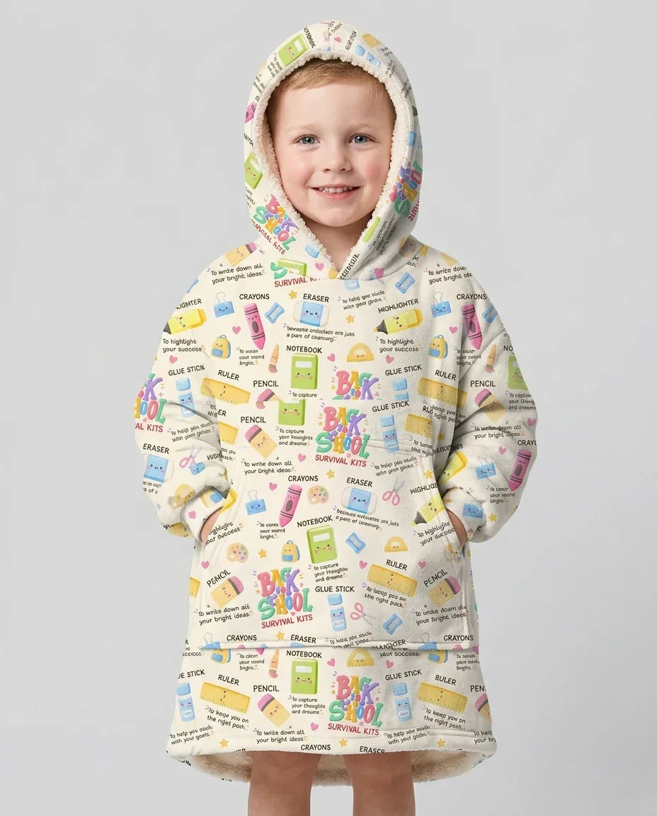 Benutzerdefinierter Bambus-Deckenhoodie (Vorlage)