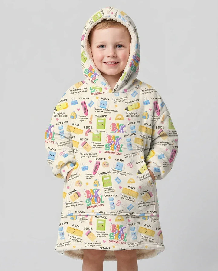 Benutzerdefinierter Bambus-Deckenhoodie (Vorlage)