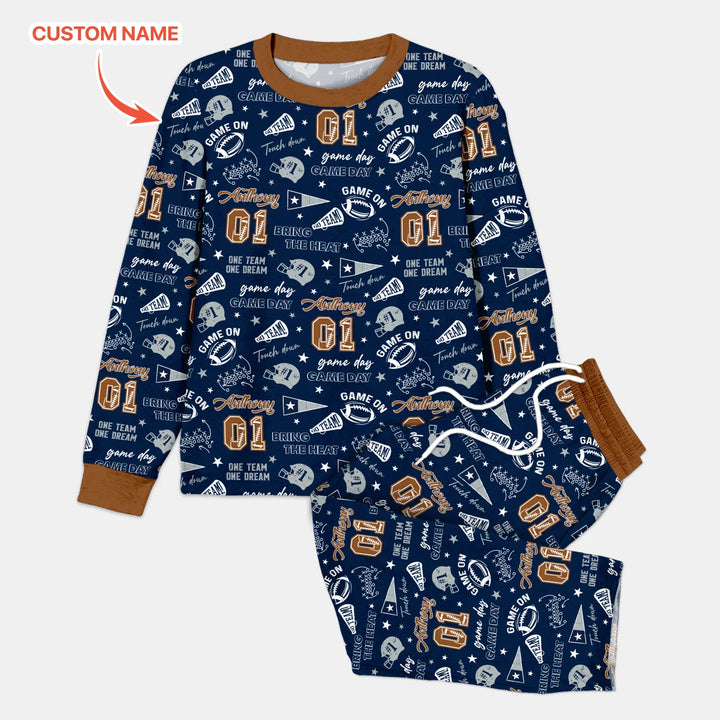 Vorlage Benutzerdefiniertes Herren-Pyjama-Set