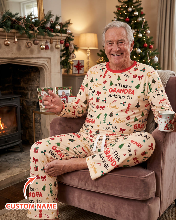 Loved By My Kids Bamboo Men's Pajama Set